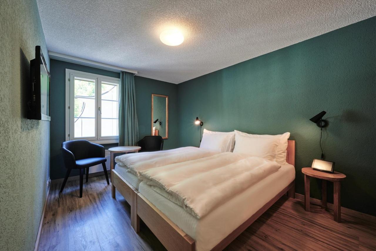 5Th Floor Basic Rooms - Shared Bathrooms Интерлакен Номер фото