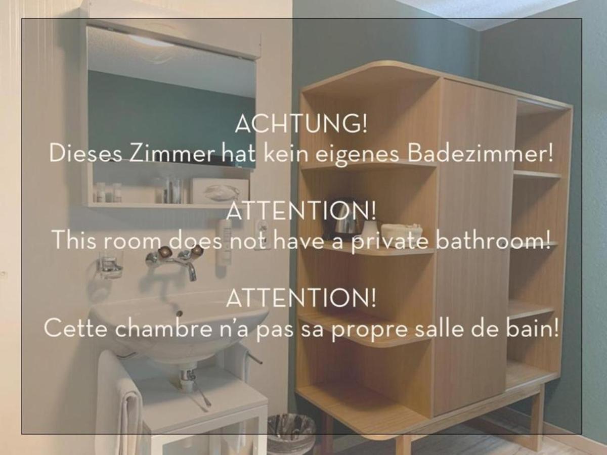5Th Floor Basic Rooms - Shared Bathrooms Интерлакен Экстерьер фото
